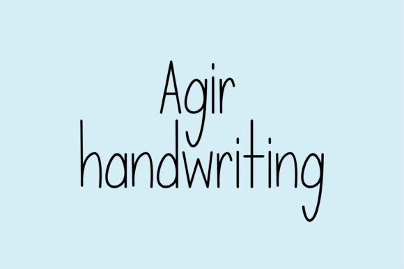 Agir Review: A Bold Script for Modern Brand Identity
