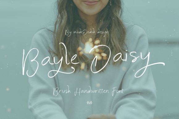 Bayle Daisy: A Handwritten Font for Authentic Campaigns