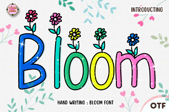 Bloom: A Festive Script Typeface for Editorial Joy
