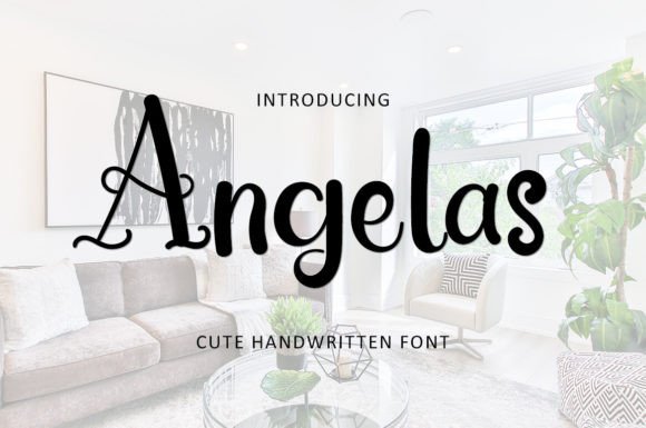 Boost Campaign Clarity with the Angelas Handwritten Font