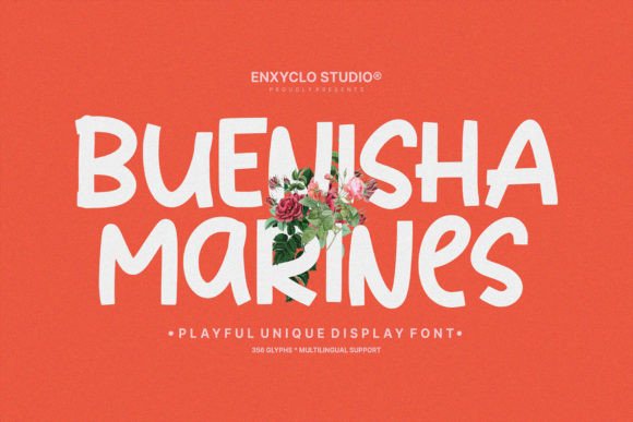 Buenisha Marines: A Bold Display Font for Campaigns