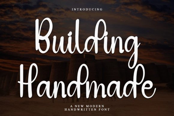 Building Handmade: A Friendly Typeface for Small Business Branding