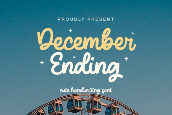 December Ending Font: A Maker's Guide to Elegant Script