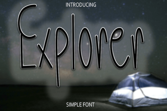 Explorer Font: A Joyful Script for Modern Web Design