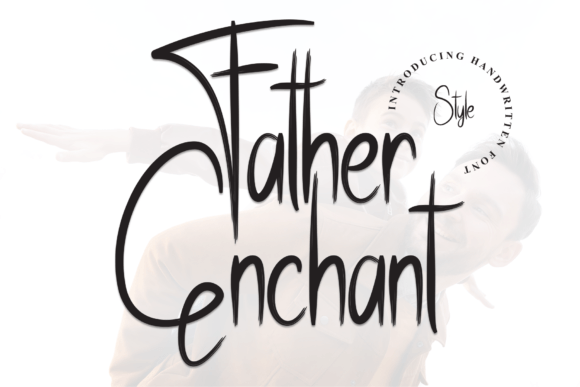 Father Enchant: A Handwritten Font for Editorial Magic