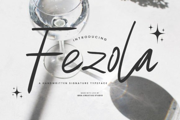 Fezola: The Handwritten Typeface for Crafters