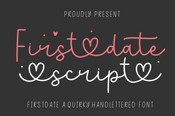 Firstdate: A Script Font to Elevate Your Brand Identity
