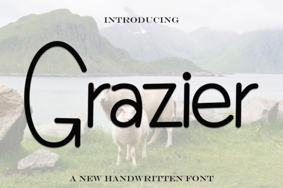 Grazier: A Handwritten Typeface for Modern Web Design