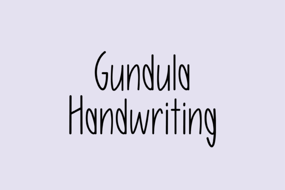 Gundula Font Review: A Quirky Handwritten Typeface for Branding