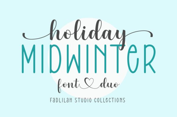 Midwinter Holiday: A Typeface That Elevates Small Business Branding