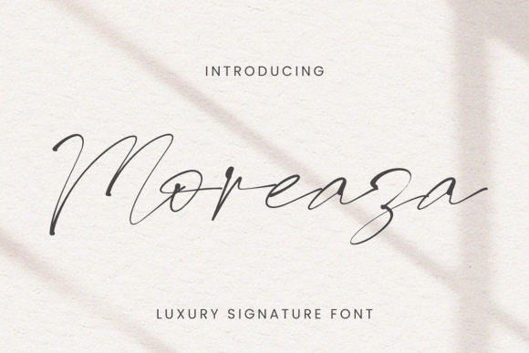 Moraeza: The Signature Typeface That Elevates Small Business Brands