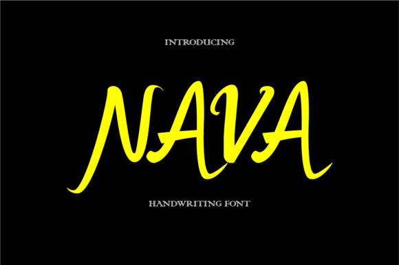 Nava: A Timeless Handwritten Font for Editorial Design
