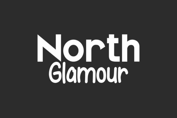 North Glamour: A Versatile Typeface for Modern Editorial Design