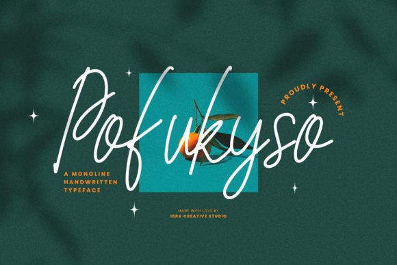 Pofukyso: The Handwritten Font for Scroll-Stopping Content