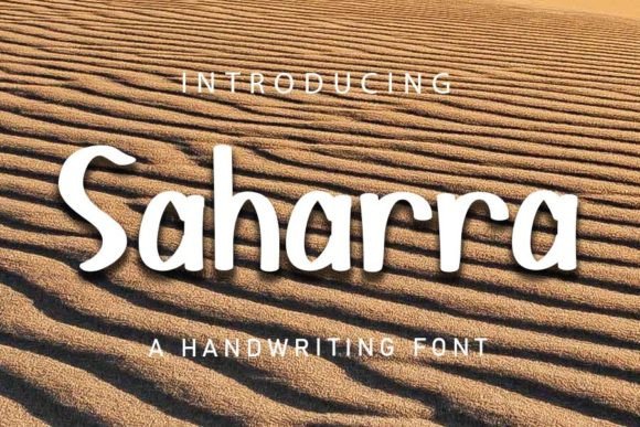 Saharra: A Handwritten Typeface for Modern Web Design