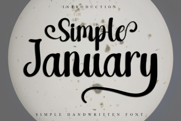 Simple January: The Handwritten Font That Elevates Your Brand