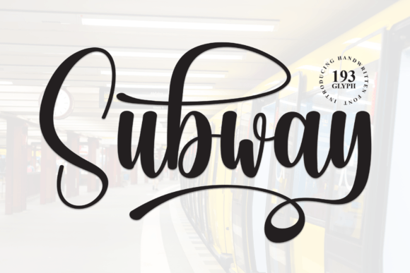 Subway Font: The Perfect Handwritten Typeface for Makers