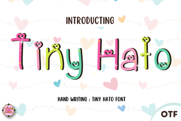 Tiny Hato: A Festive Script Font for Small Business Branding