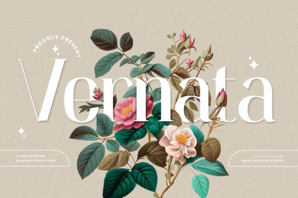Vernata: A Refined Serif Typeface for Editorial Design