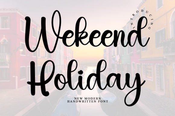 Wekeend Holiday Font Review: A Timeless Script for Branding