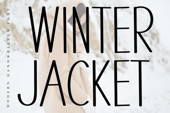 Winter Jacket Font: The Perfect Typeface for Handmade Brands